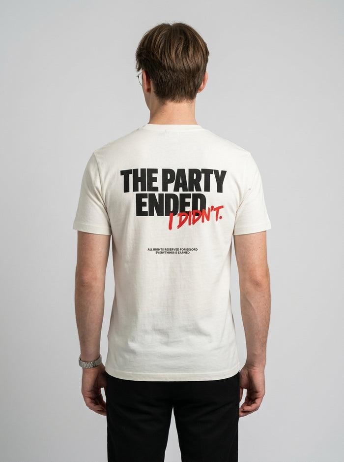 Camiseta Party Ended